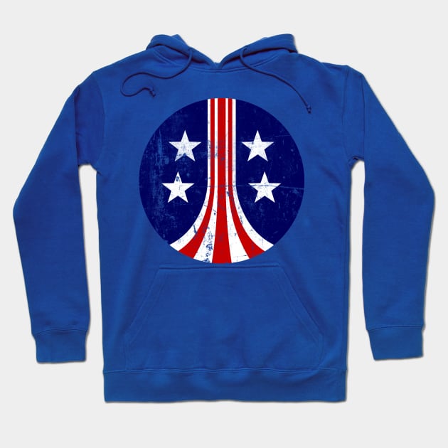 USCM Stars and Stripes Hoodie by synaptyx